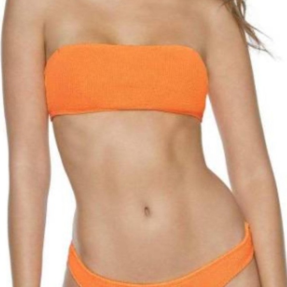 Pilyq Papaya Reef Tube Bandeau Top NWT - Picture 1 of 7